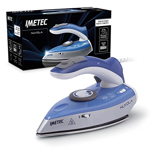 Imetec Nuvola - Ferro da Stiro da Viaggio a Vapore - Piastra...